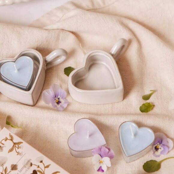 ($6) Heart & Glow Tealight Holder - Picture 3 of 7